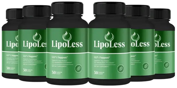 Official Lipoless Formula - 6 Bottle Supply